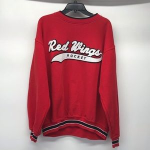 VINTAGE Red Wings Sweatshirt - Starter Size L
